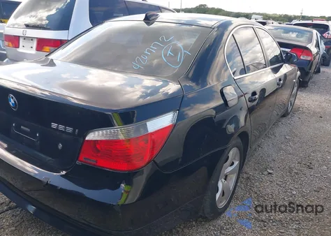 2006 BMW 525I z USA, uszkodzony, nr VIN WBANE53576CK87272